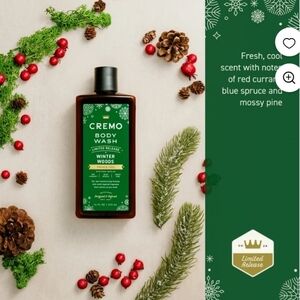 Cremo Winter Woods Body Wash - Green
